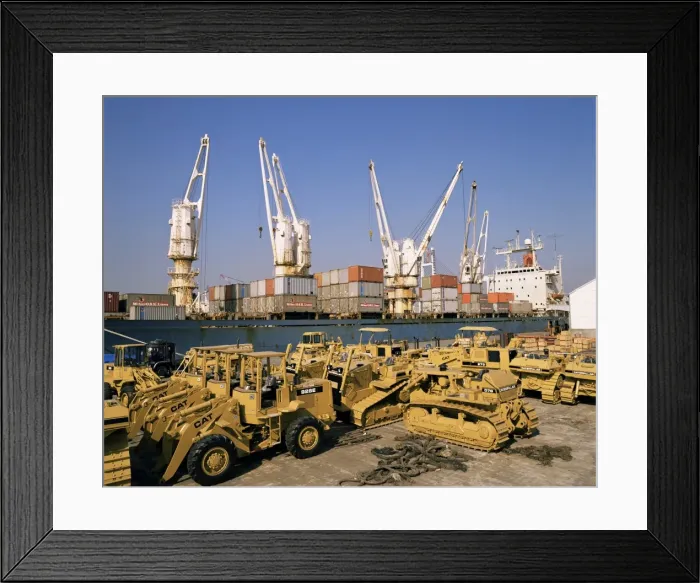 Framed Print : Port, Yokohama Framed Print : Port, Yokohama