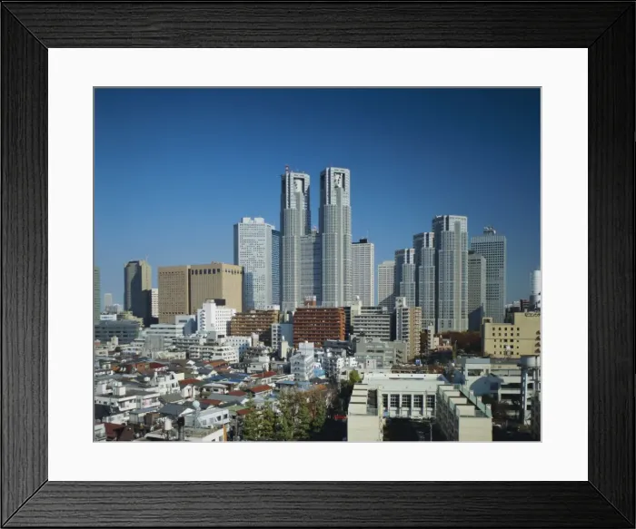 Framed Print : Shinjuku skyline Framed Print : Shinjuku skyline