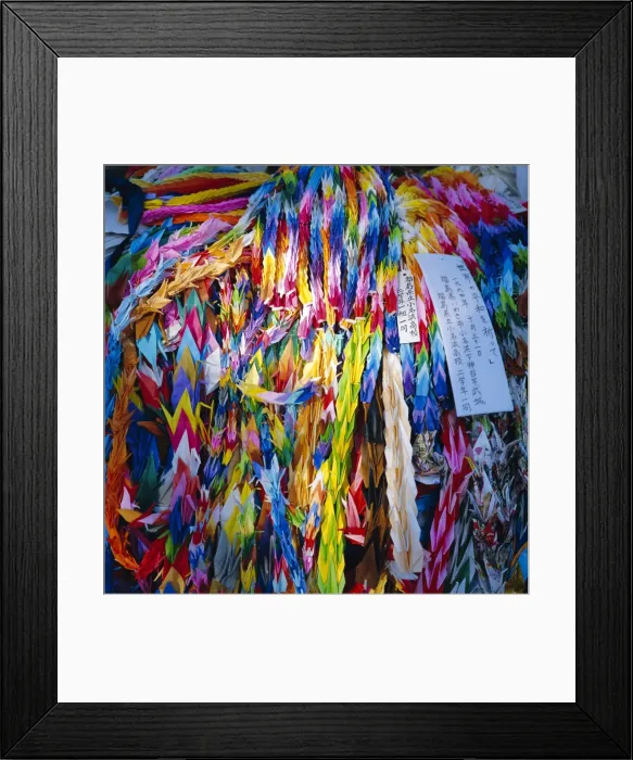Framed Print : Paper cranes Framed Print : Paper cranes