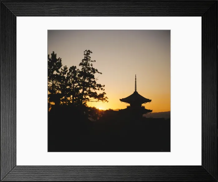 Framed Print : Kiyomizu-dera Temple Framed Print : Kiyomizu-dera Temple