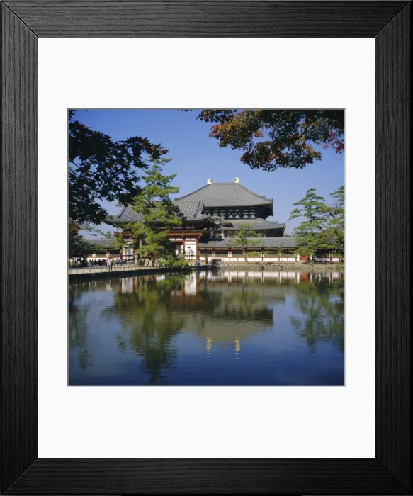 Framed Print : Daibutsu Den Hall Framed Print : Daibutsu Den Hall