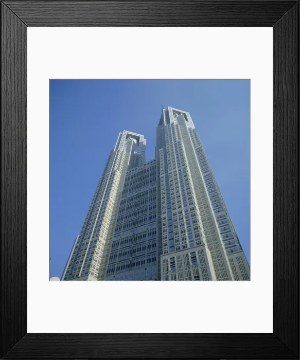 Framed Print : Tokyo Metropolitan Government offices Framed Print : Tokyo Metropolitan Government offices