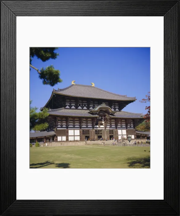 Framed Print : Daibutsu-den Hall of the Great Buddha Framed Print : Daibutsu-den Hall of the Great Buddha