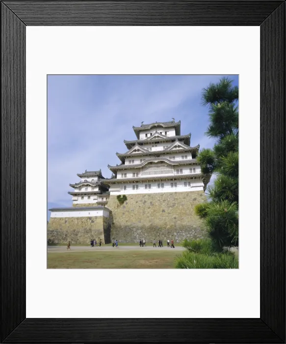 Framed Print : Himeji-Jo Castle Framed Print : Himeji-Jo Castle