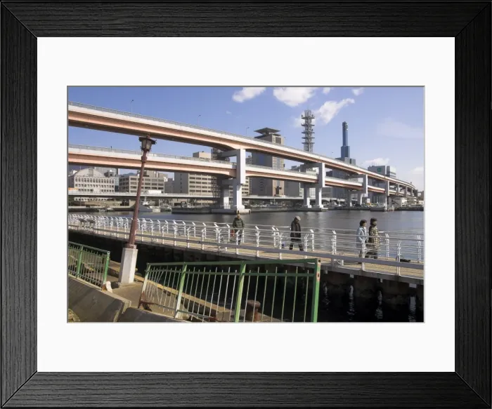 Framed Print : Port of Kobe Earthquake Memorial Park Framed Print : Port of Kobe Earthquake Memorial Park