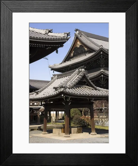Framed Print : Typical temple roofs Framed Print : Typical temple roofs