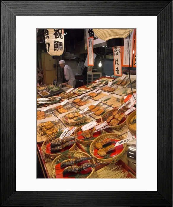 Framed Print : Nishiki market Framed Print : Nishiki market