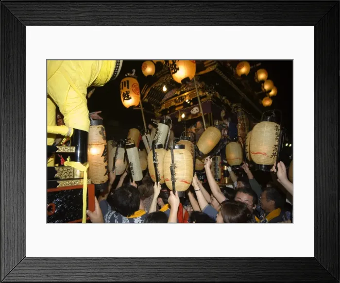 Framed Print : Procession of parade floats Framed Print : Procession of parade floats