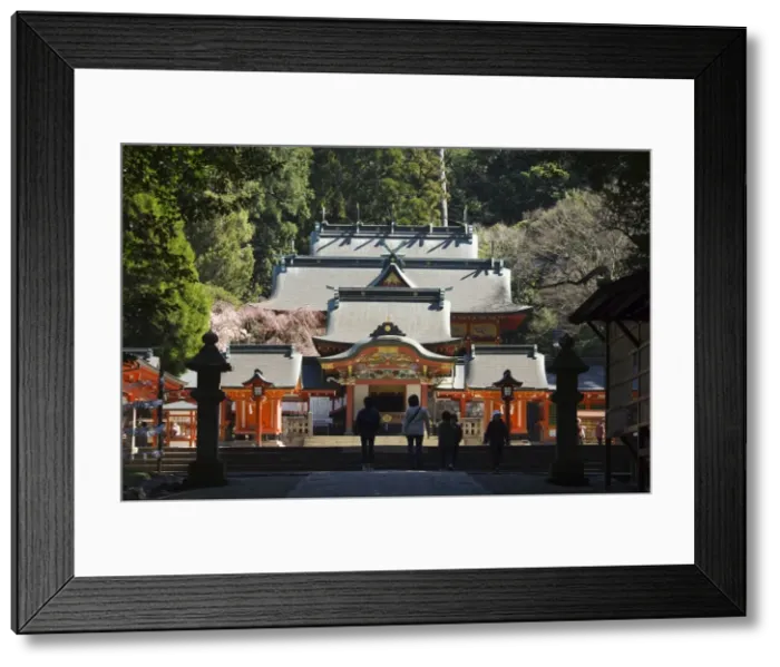 Framed Print : Kirishima jingu shrine Framed Print : Kirishima jingu shrine