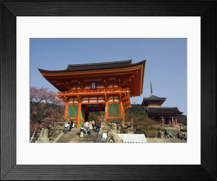 Framed Print : Red temple gate Framed Print : Red temple gate