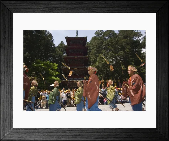 Framed Print : Parade of Nikko Spring Festival Framed Print : Parade of Nikko Spring Festival