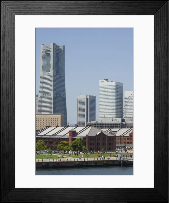 Framed Print : Akarenga red brick warehouses Framed Print : Akarenga red brick warehouses