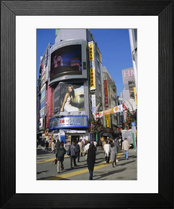 Framed Print : Street scene Framed Print : Street scene