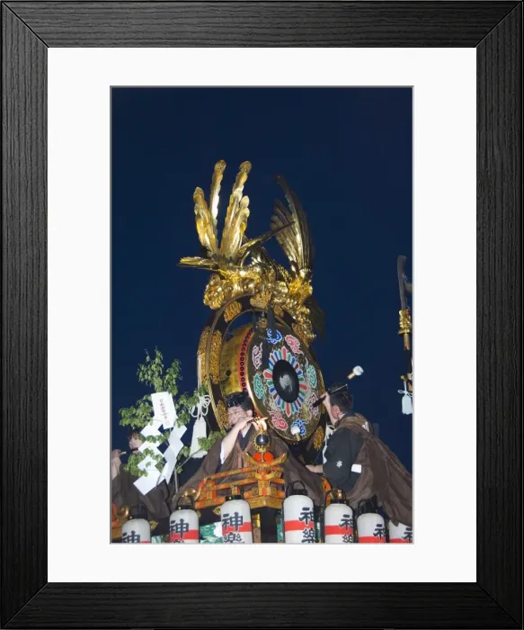 Framed Print : Decorated floats at Takayama spring festival Framed Print : Decorated floats at Takayama spring festival