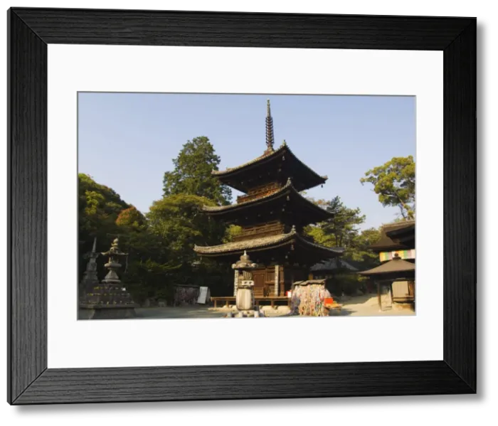 Framed Print : Ishiteji Temple Framed Print : Ishiteji Temple