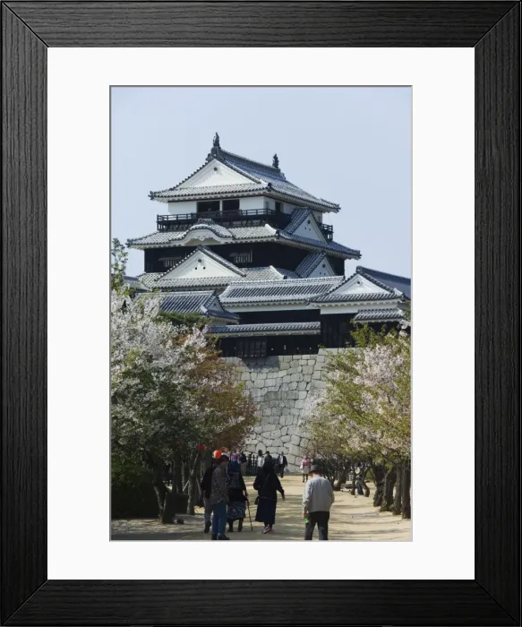 Framed Print : Matsuyama Castle Framed Print : Matsuyama Castle