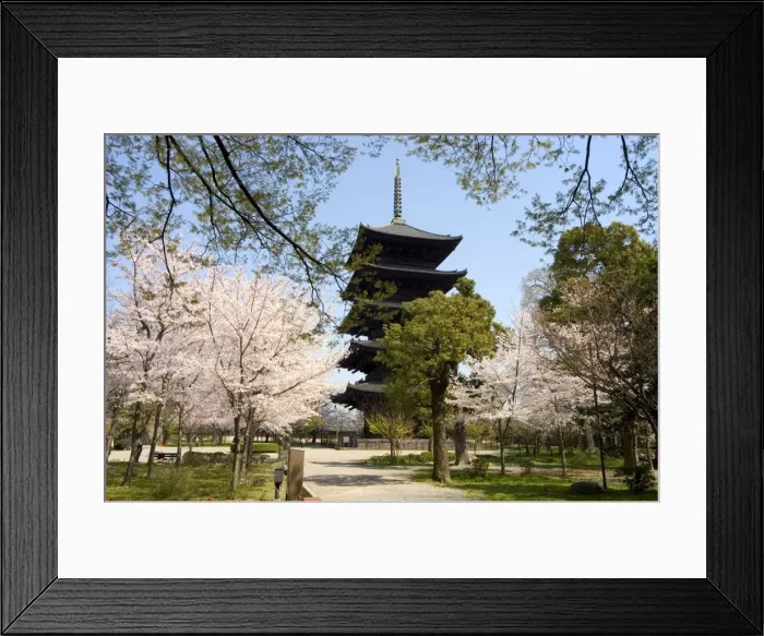 Framed Print : Toji pagoda Framed Print : Toji pagoda