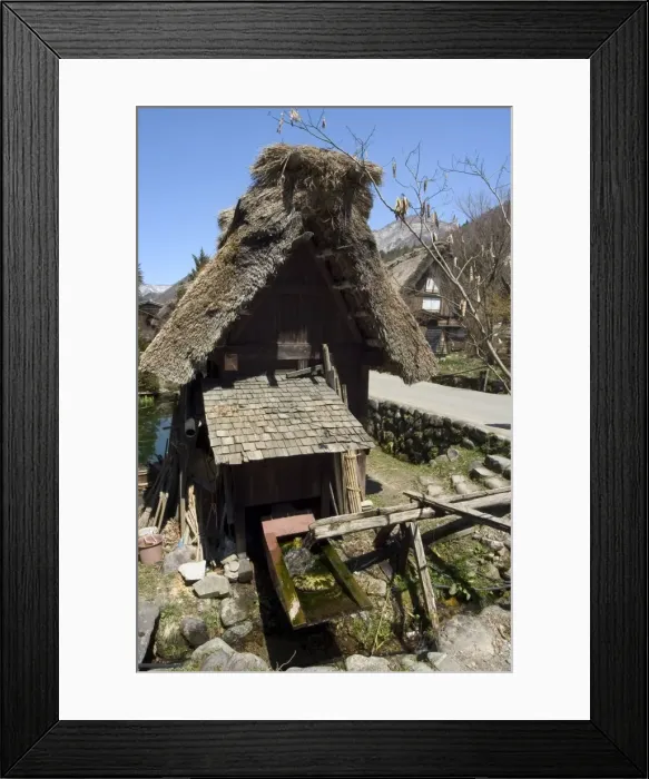 Framed Print : Waterwheel Framed Print : Waterwheel