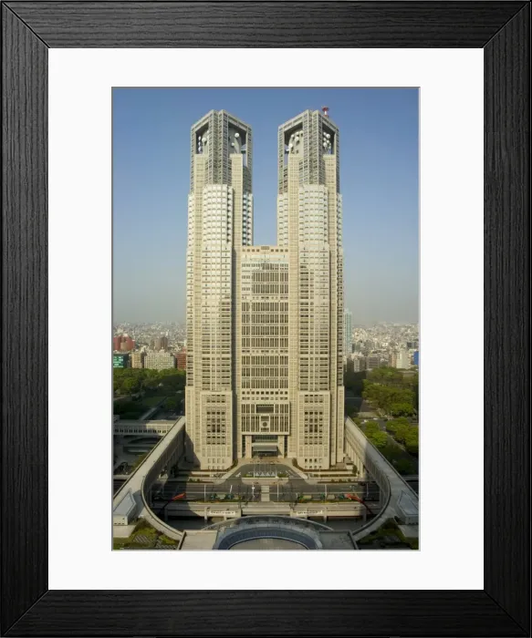 Framed Print : Metropolitan government building Framed Print : Metropolitan government building