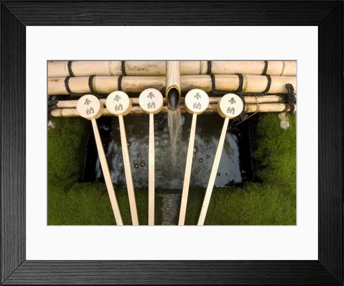 Framed Print : Water ladles Framed Print : Water ladles