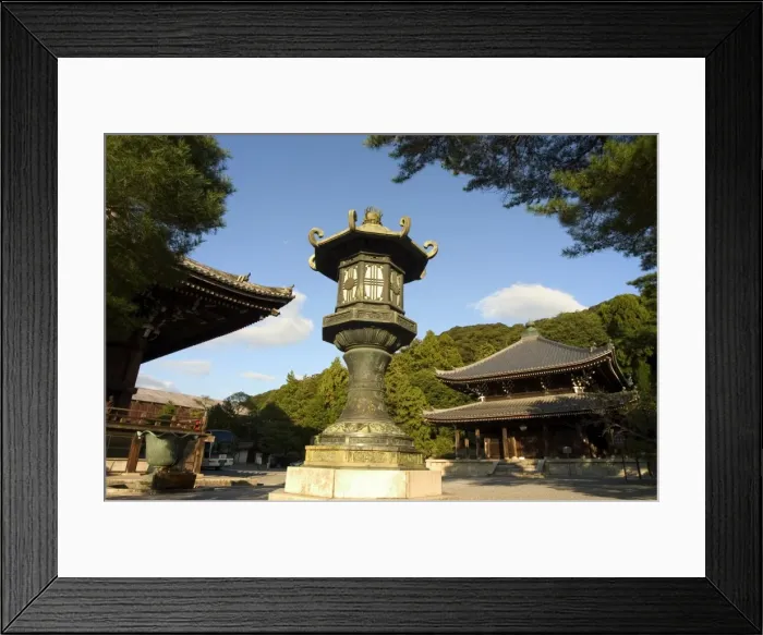 Framed Print : Stone lantern Framed Print : Stone lantern