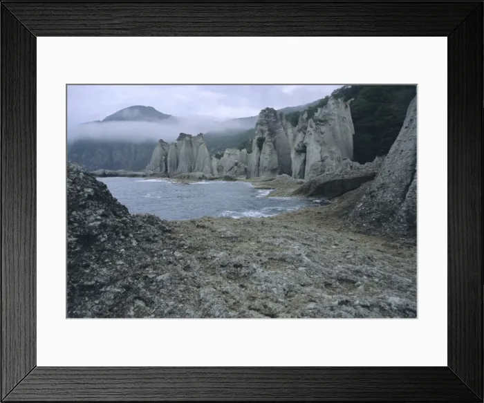 Framed Print : Hotokegaura cliffs Framed Print : Hotokegaura cliffs
