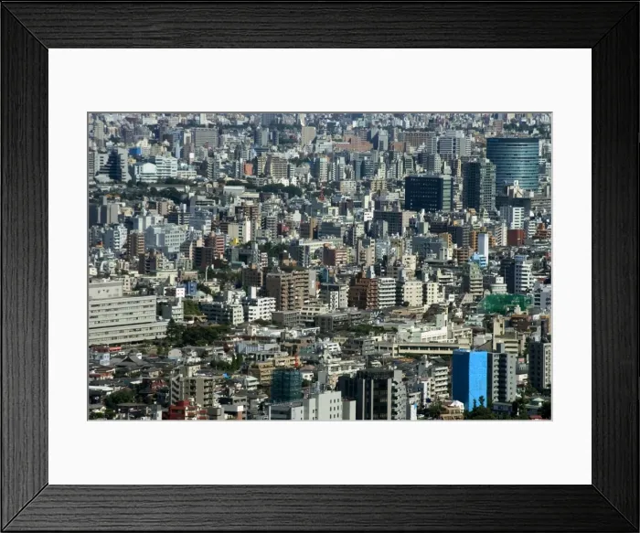Framed Print : City skyline Framed Print : City skyline