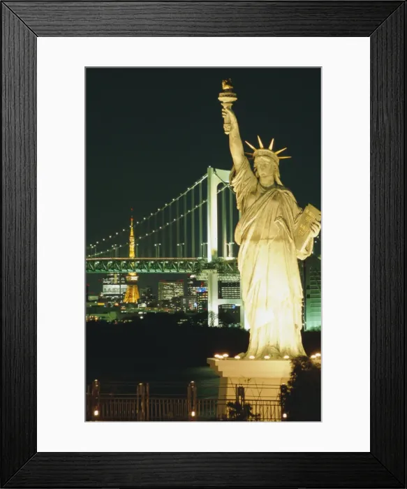 Framed Print : Odaiba harbour Framed Print : Odaiba harbour