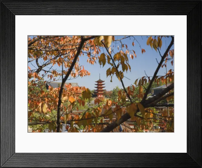 Framed Print : Five-story Pagoda Framed Print : Five-story Pagoda