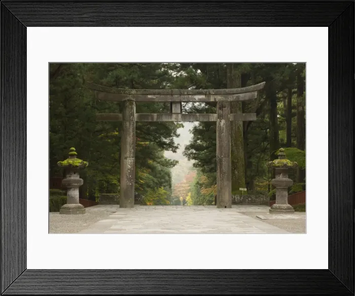 Framed Print : Stone Torii Framed Print : Stone Torii