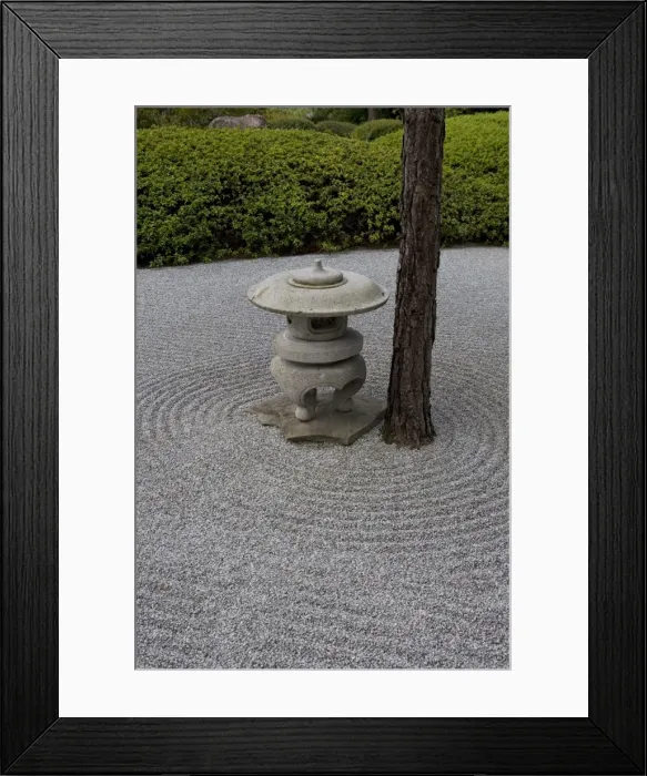Framed Print : Japanese garden Framed Print : Japanese garden