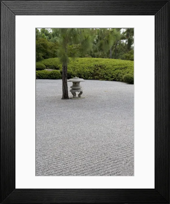 Framed Print : Japanese garden Framed Print : Japanese garden