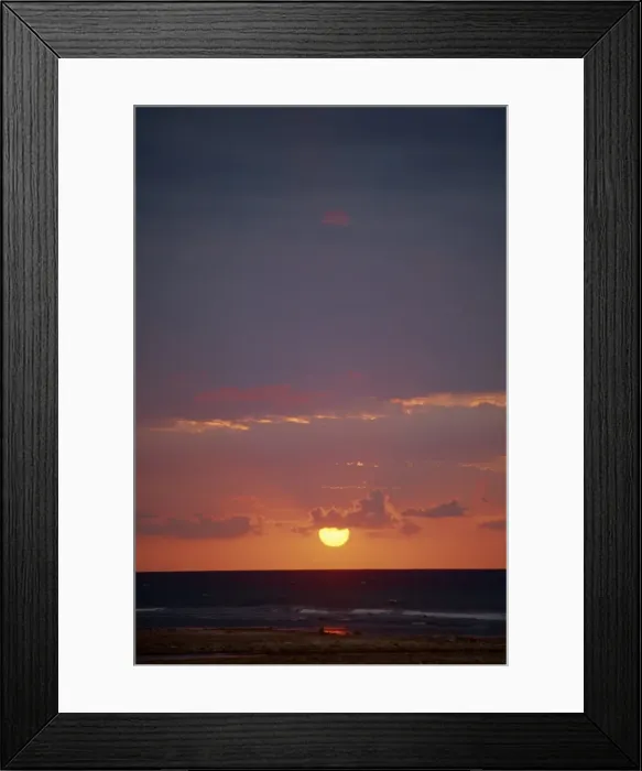 Framed Print : Sunset, Jamaica Framed Print : Sunset, Jamaica