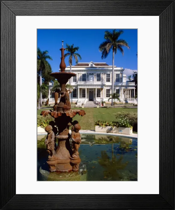Framed Print : Devon House Framed Print : Devon House