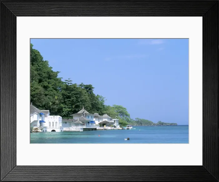 Framed Print : Residential houses near Blue Lagoon Framed Print : Residential houses near Blue Lagoon