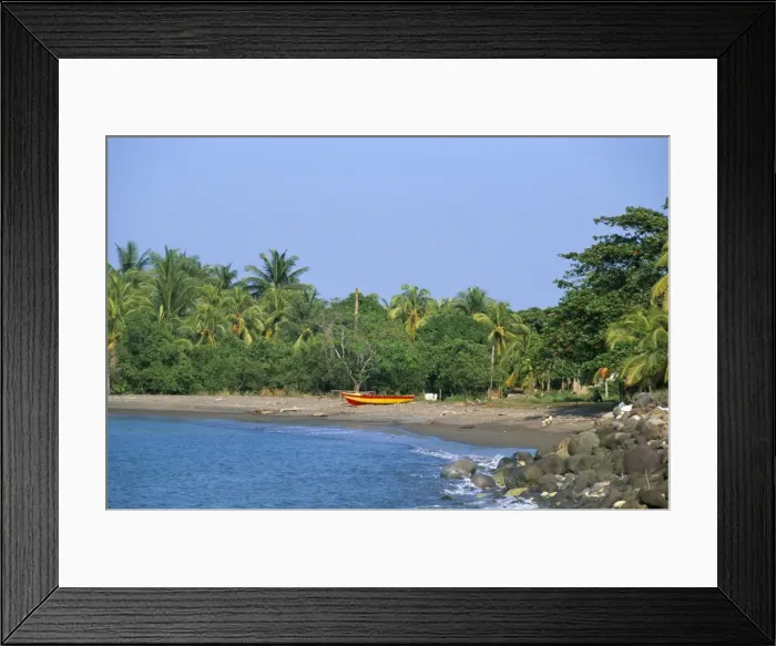 Framed Print : Beach near Port Antonio Framed Print : Beach near Port Antonio