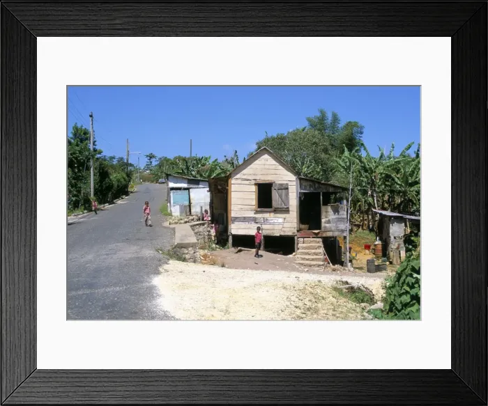 Framed Print : Maroon Town Framed Print : Maroon Town