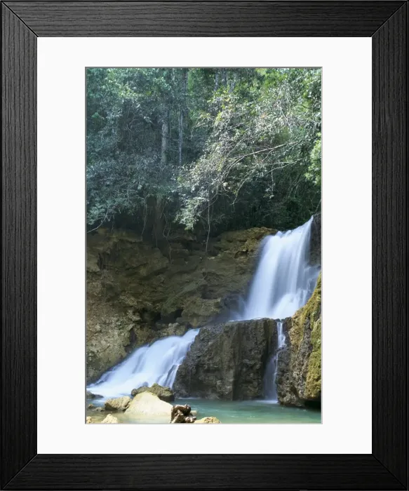 Framed Print : YS Falls, St Framed Print : YS Falls, St