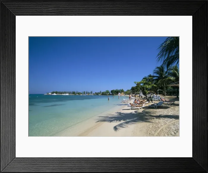 Framed Print : Jamaica Grande Hotel Framed Print : Jamaica Grande Hotel