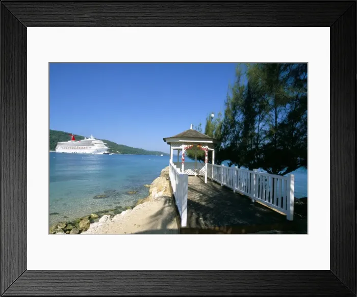 Framed Print : Jamaica Grande Hotel Framed Print : Jamaica Grande Hotel