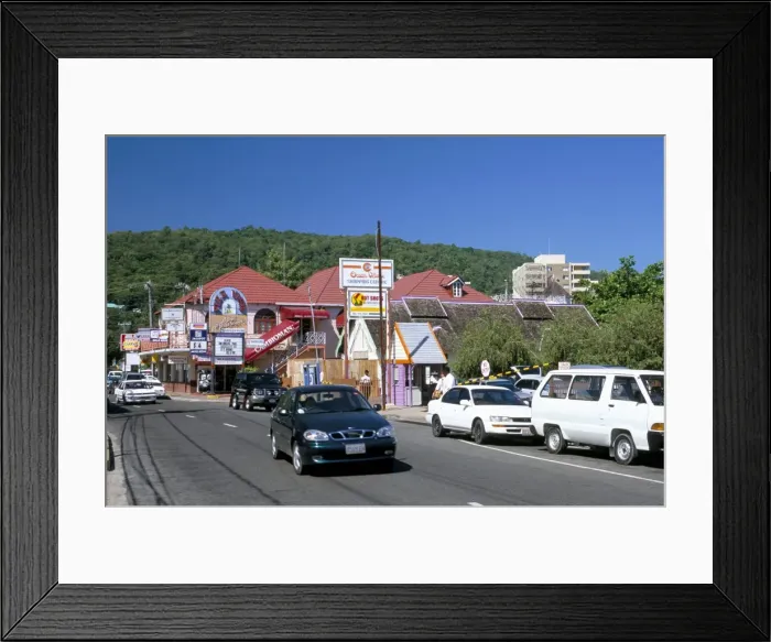 Framed Print : Main street Framed Print : Main street