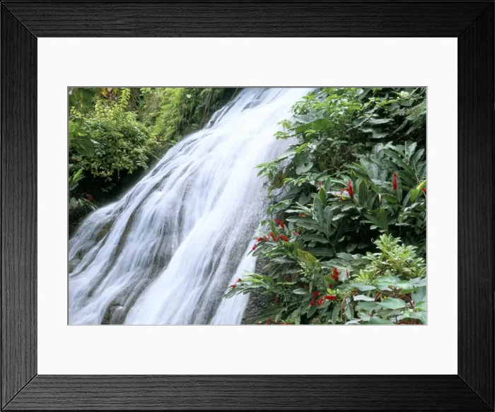 Framed Print : Shaw waterfalls Framed Print : Shaw waterfalls