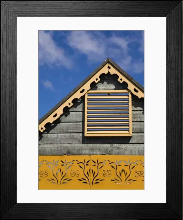 Framed Print : Architectural detail in Montego Bay