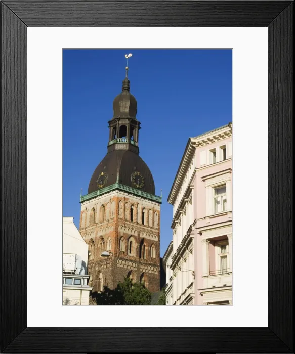 Framed Print : Dome of Evangelical Lutheran Cathedral Framed Print : Dome of Evangelical Lutheran Cathedral