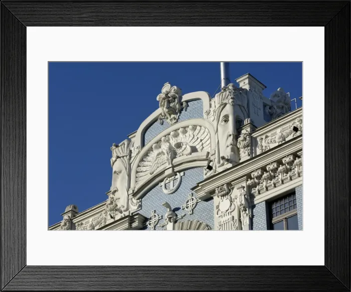 Framed Print : Art Nouveau architecture Framed Print : Art Nouveau architecture