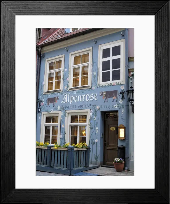 Framed Print : Bar in the Old Town Framed Print : Bar in the Old Town