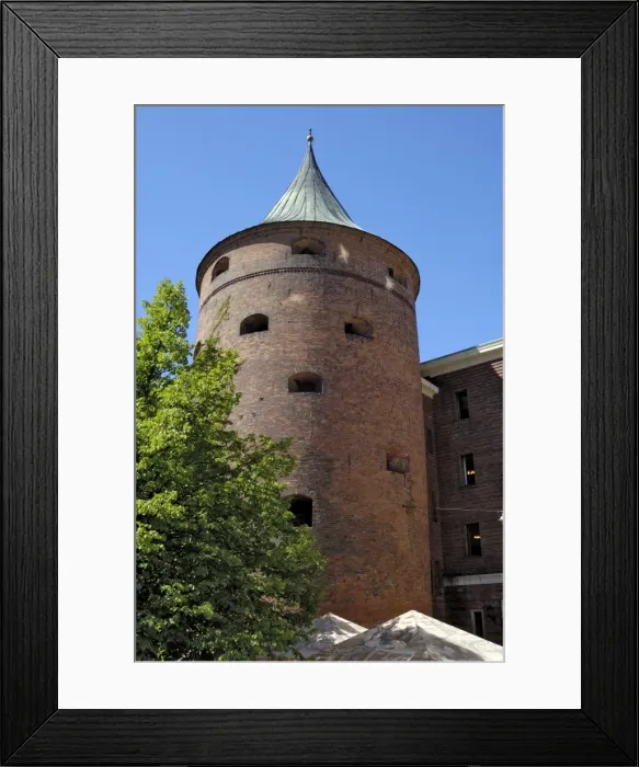Framed Print : Powder Tower Framed Print : Powder Tower