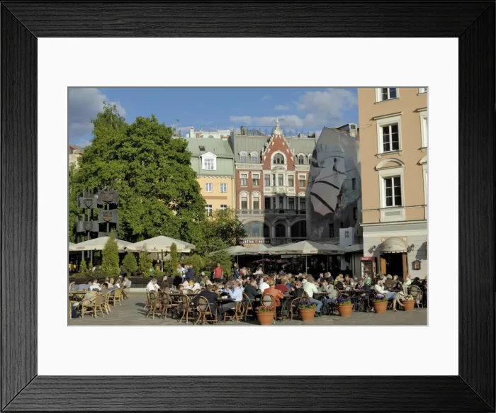 Framed Print : Street cafe Framed Print : Street cafe