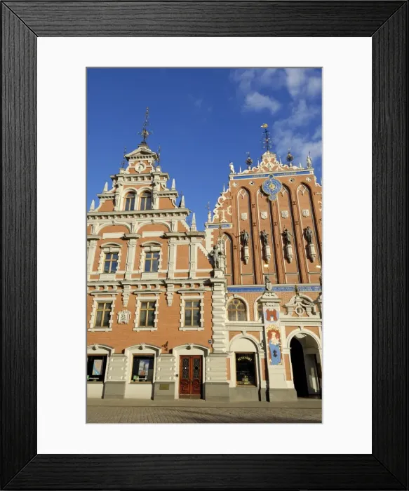 Framed Print : House of the Blackheads Framed Print : House of the Blackheads