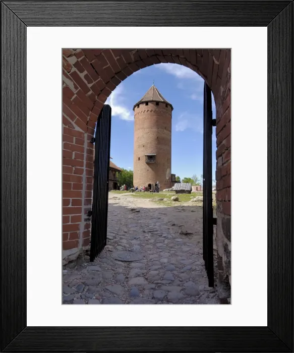 Framed Print : Turaida Castle Framed Print : Turaida Castle